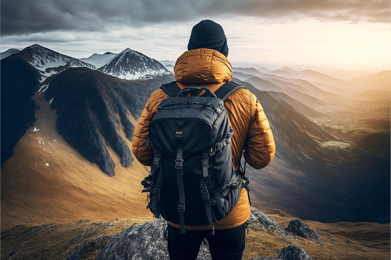 Hiker on a Trail